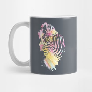 Zebra watercolor Mug